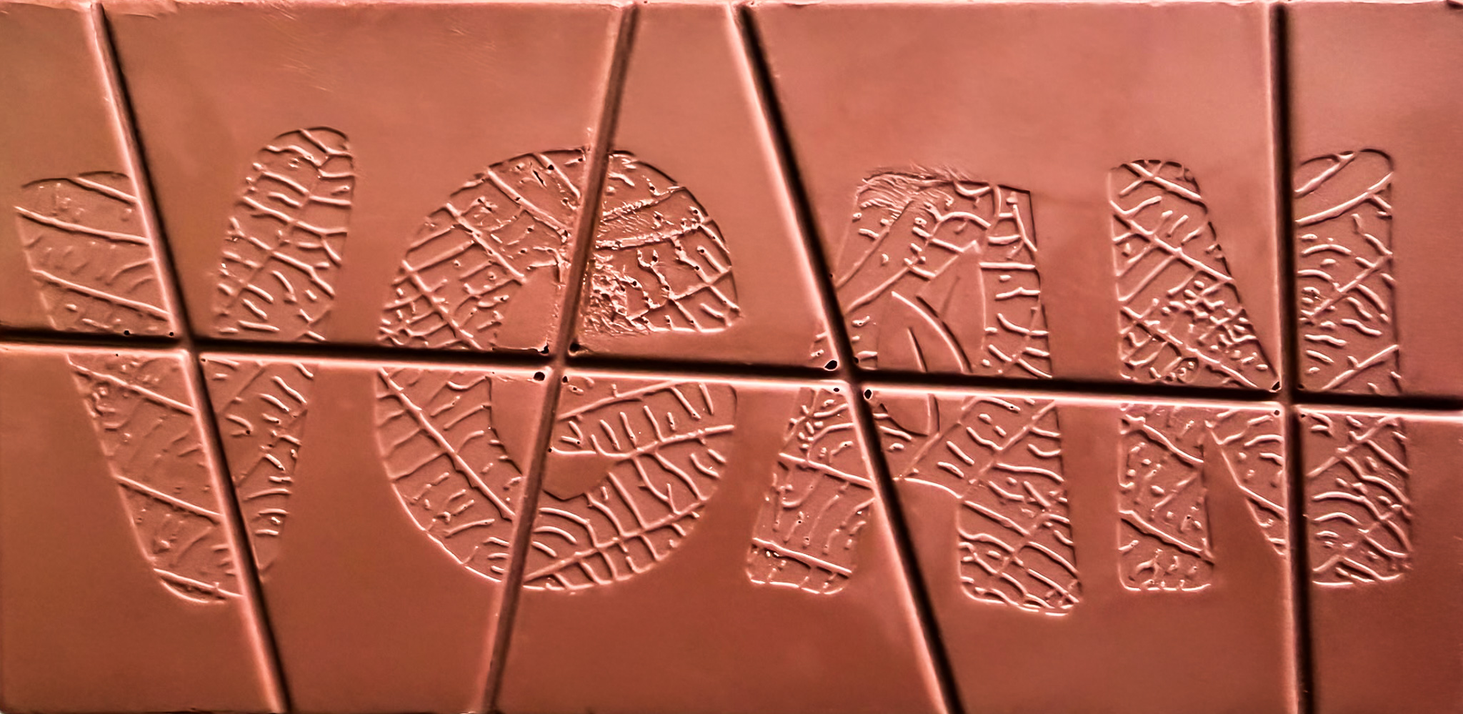 Chocolate mould texture